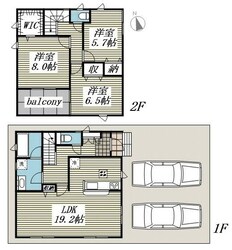 クレイドルガーデン平塚市四之宮　第２５の物件間取画像